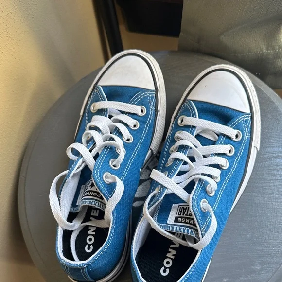 Converse Kids Classic Blue Sneakers - Picture 3 of 5